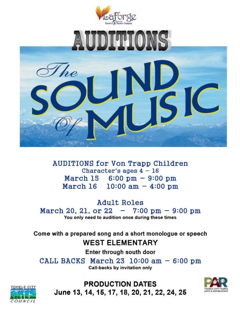 Sound Auditions Flyer